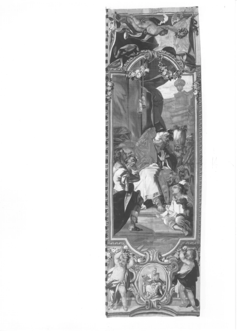 Arazzo - il capo e le mani di Ciro mozzate, Musei Reali, Palazzo Reale, Torino